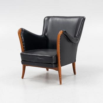 A Scandinavian Modern armchair, 1940's.