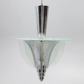 Henri Petitot, attributed to, ceiling lamp, France, Art Deco, 1930s.