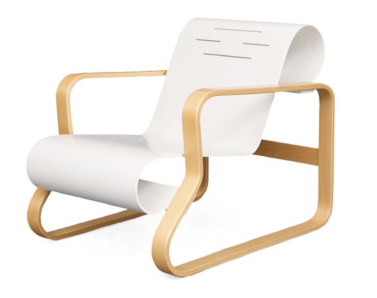 An Alvar Aalto armchair model 41, "Paimio", for Artek, Finland.