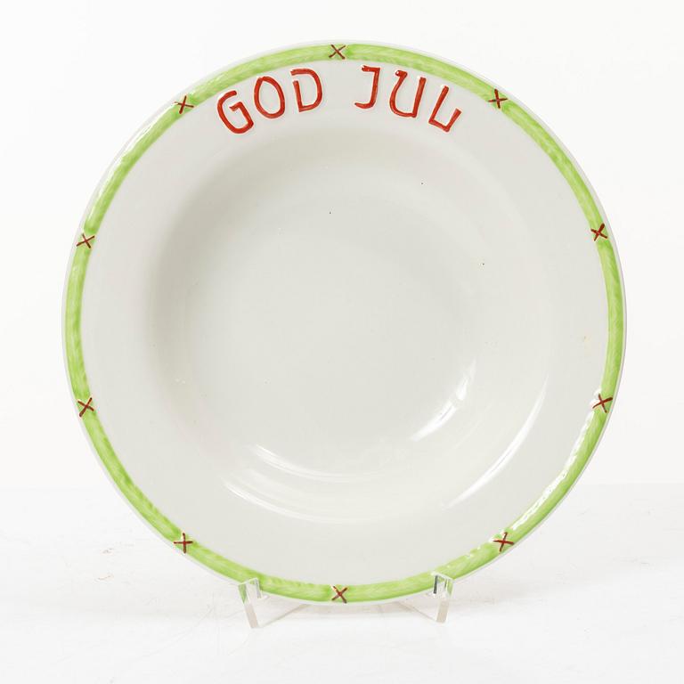 Julservis, "God Jul", 15 delar, Gustavsberg.
