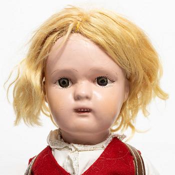 Schoenhut, girl doll, 1930s.