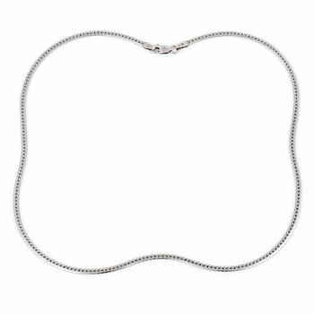 KEDJA, 18K vitguld, Balestra, Italien.