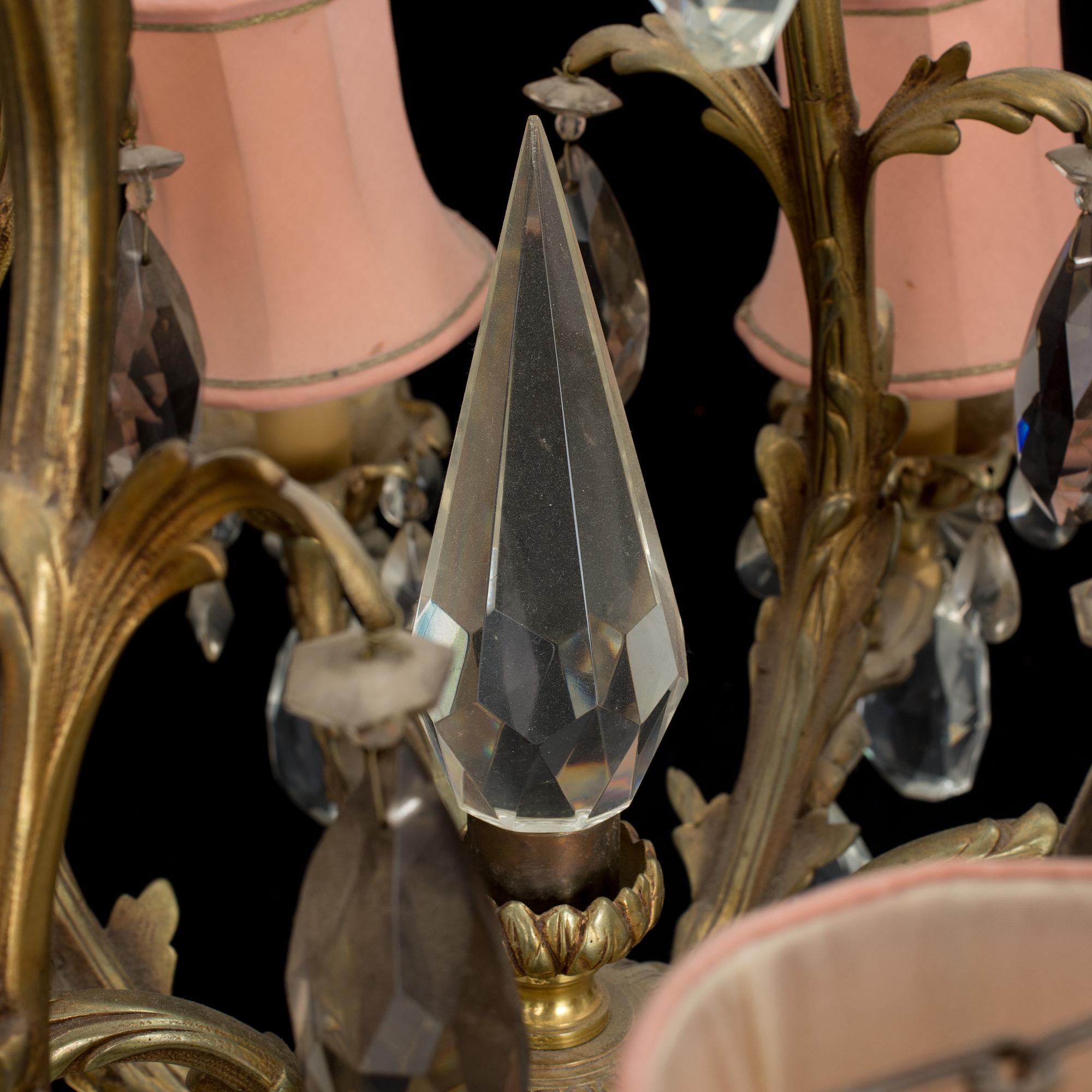 LJUSKRONA, rokokostil, 1900-tal.