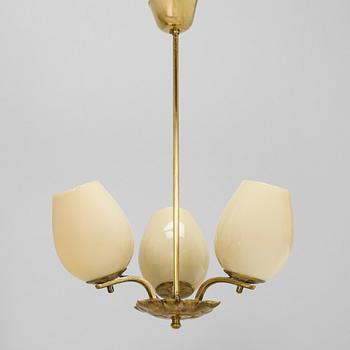 Ceiling lamp, Valinte, mid-20th century.