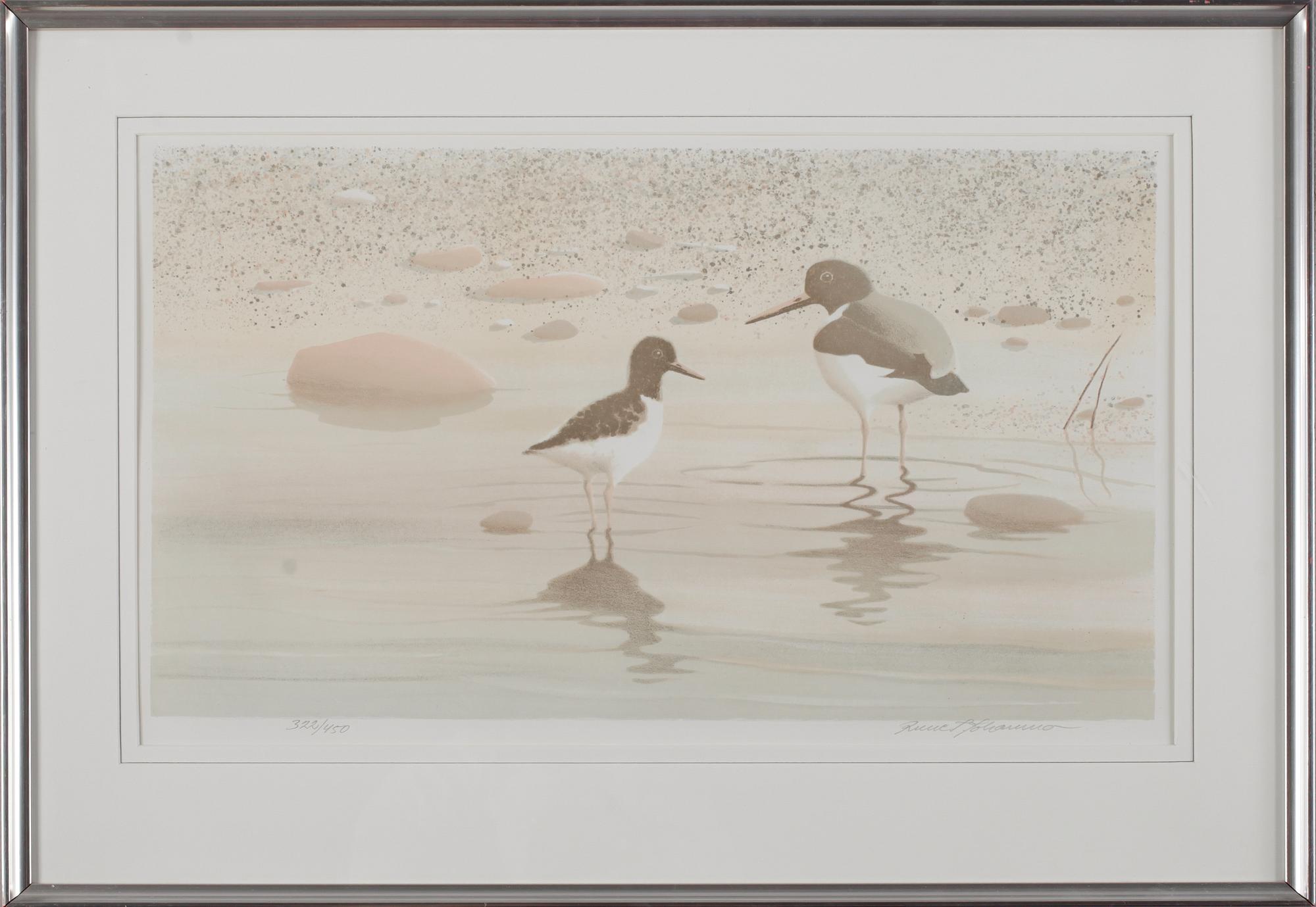 RUNE JOHANSSON, färglitografi, signerad och numrerad 322/450.