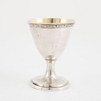 A Swedish Silver Cup, mark of Petter Eneroth, Stockholm 1791.