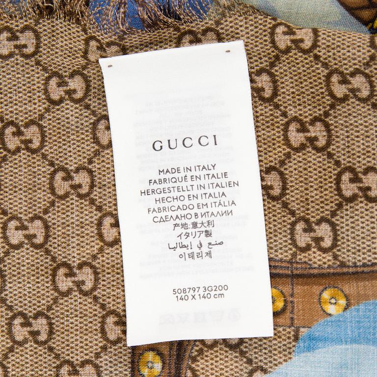 Gucci, scarf.