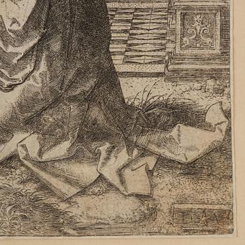 Dirk Jacobsz Vellert, "St. Bernard Adoring the Christ Child".