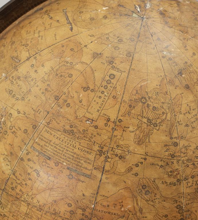 Cary’s Celestial Globe, early 19th Century.