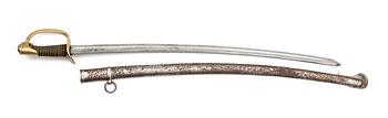 MANSKAPSSABEL, kavalleri, M1822, Châtellerault Frankrike, tillverkningsår 1879.