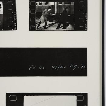 Marcel Broodthaers, "Ein Eisenbahnüberfall".