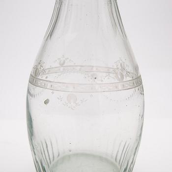 Decanters, a pair, 19th century.