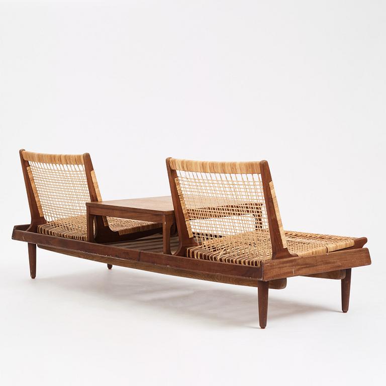 Hans Olsen, dagbädd, modell "TV-161", Bramin Møbler, Danmark 1950-60-tal.