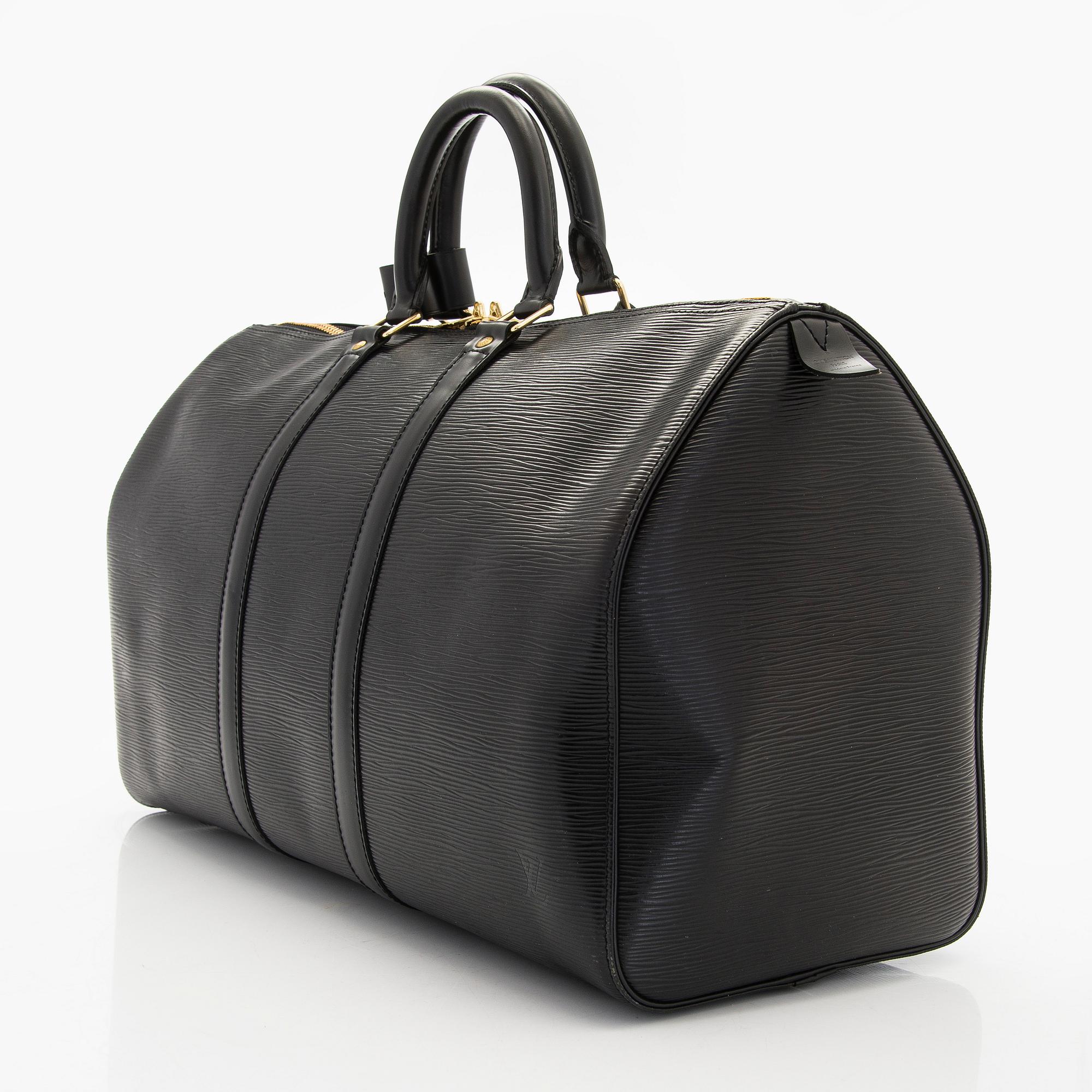 Louis Vuitton, viikonloppulaukku, "Epi Keepall 45".