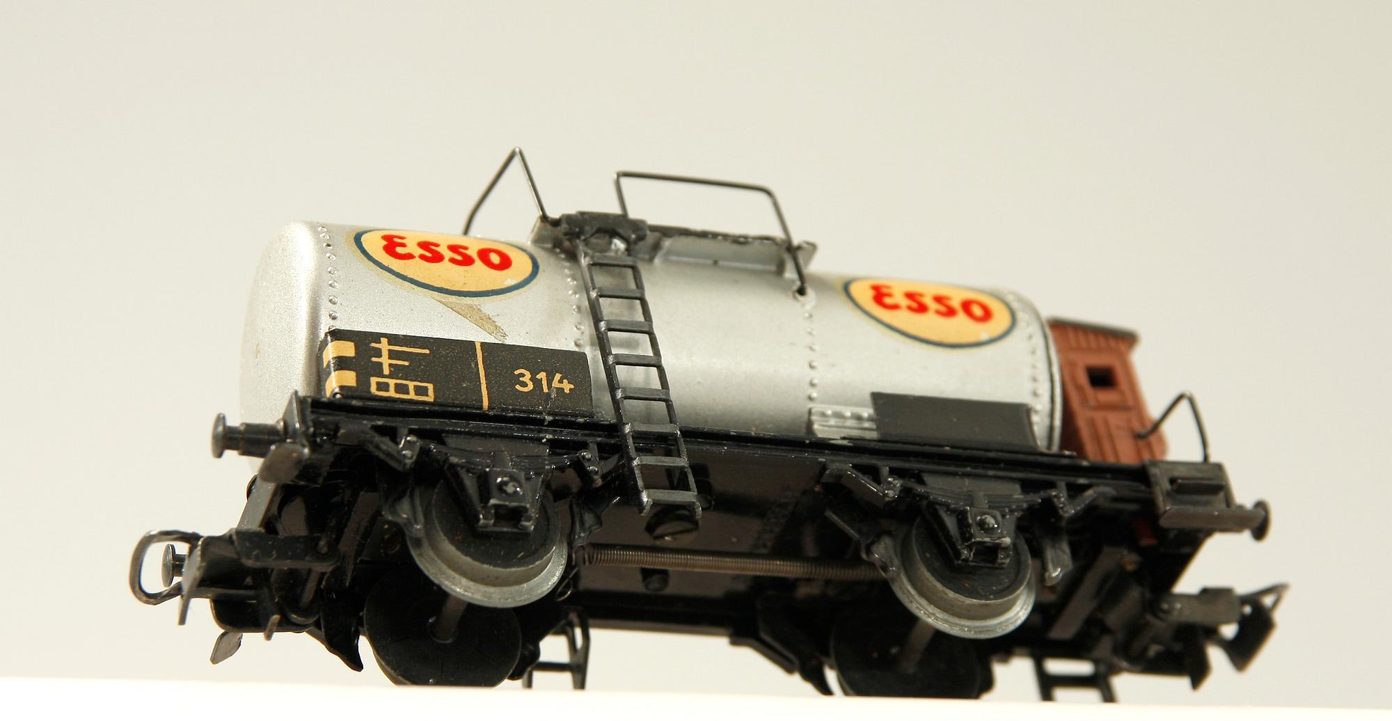 TANKVAGN, Märklin, Esso, 314, H0.