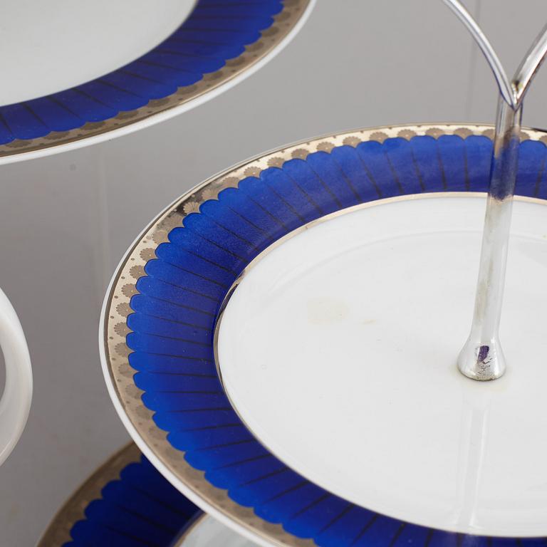 A Sigvard Bernadotte  service, Millenium design, 2000. (175 porcelain pieces and 96 cutlery pieces).