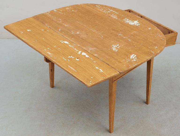 KLAFFBORD, allmoge, 1800-tal.