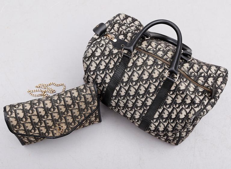 VÄSKOR, 2 st, Christian Dior.