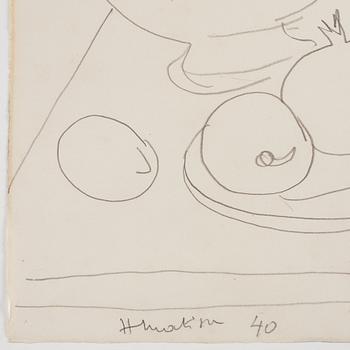Henri Matisse, Still Life with Sleeping Woman.