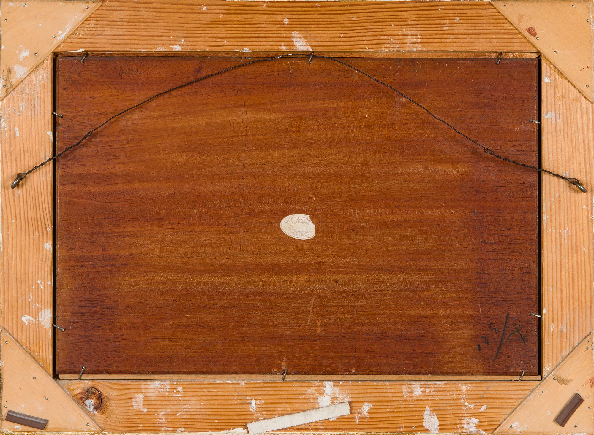 Hjalmar Munsterhjelm, Rantanäkymä.