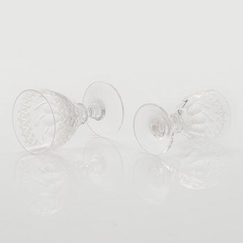 A 144-piece glassware set, limited production for Riihimäen Lasi, 1950s/60s.