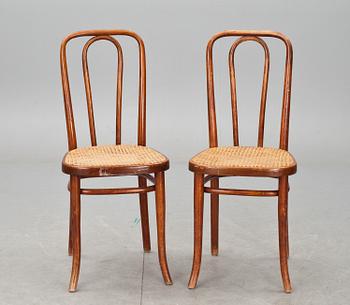 STOLAR,  ett par, Thonet, 1900-talets första hälft.