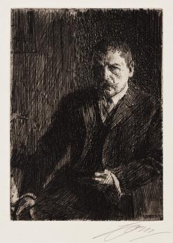 765. Anders Zorn, "Self portrait 1904 I".