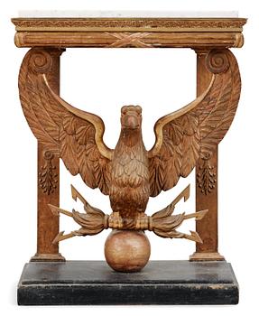 A Swedish Empire 19th century console table.