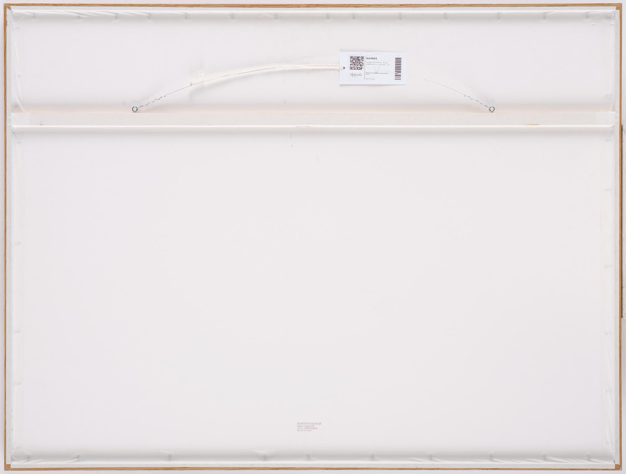 Jockum Nordström, "Every neighbour is a customer".