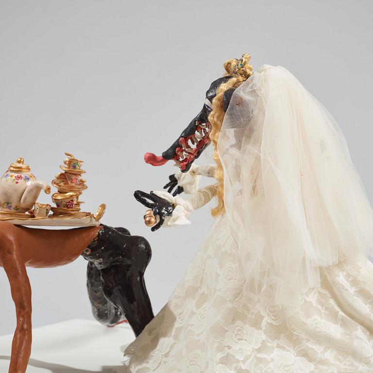 Nathalie Djurberg & Hans Berg, "The Brain Has Corridors - Rat Bride".