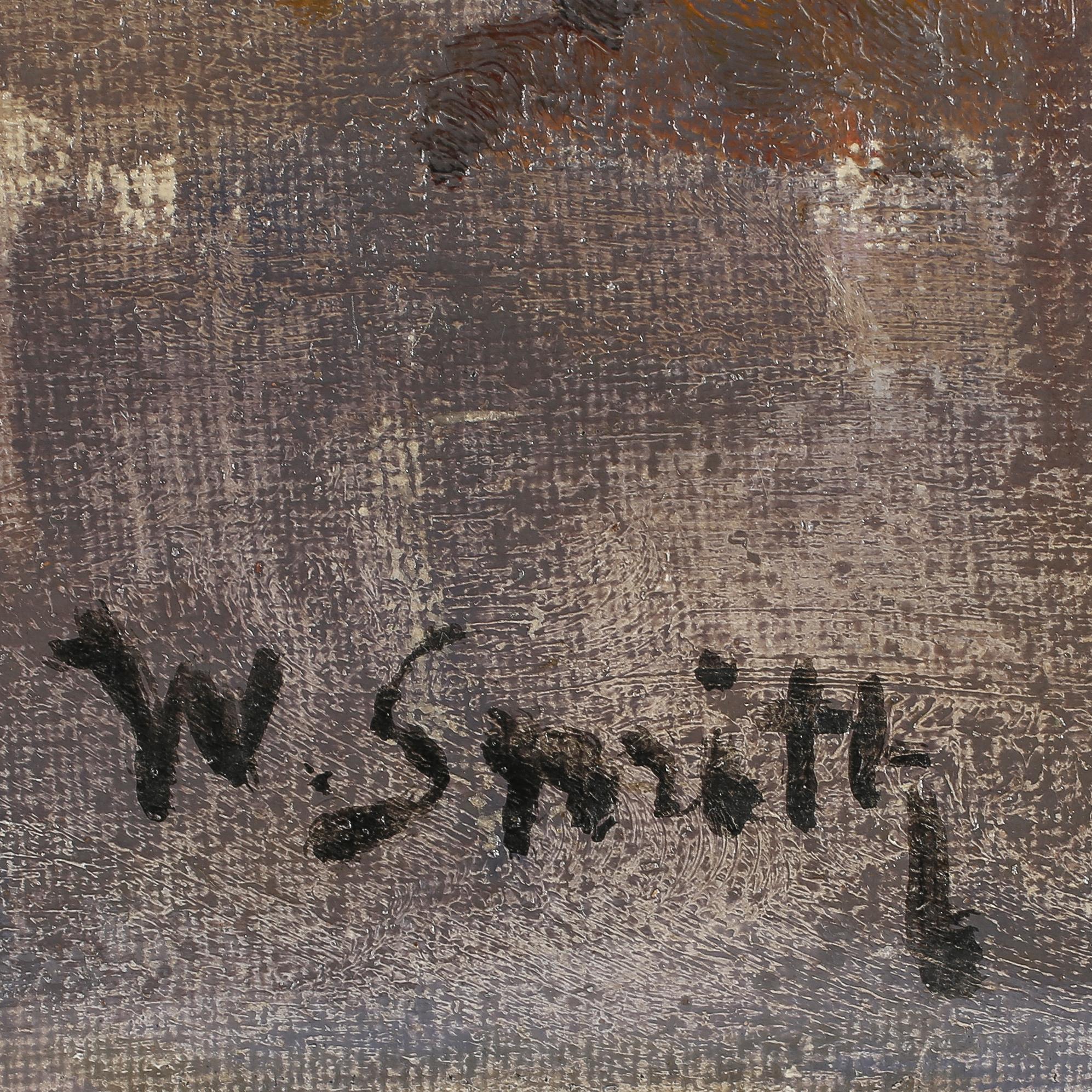 WILHELM SMITH, olja på duk, signerad.