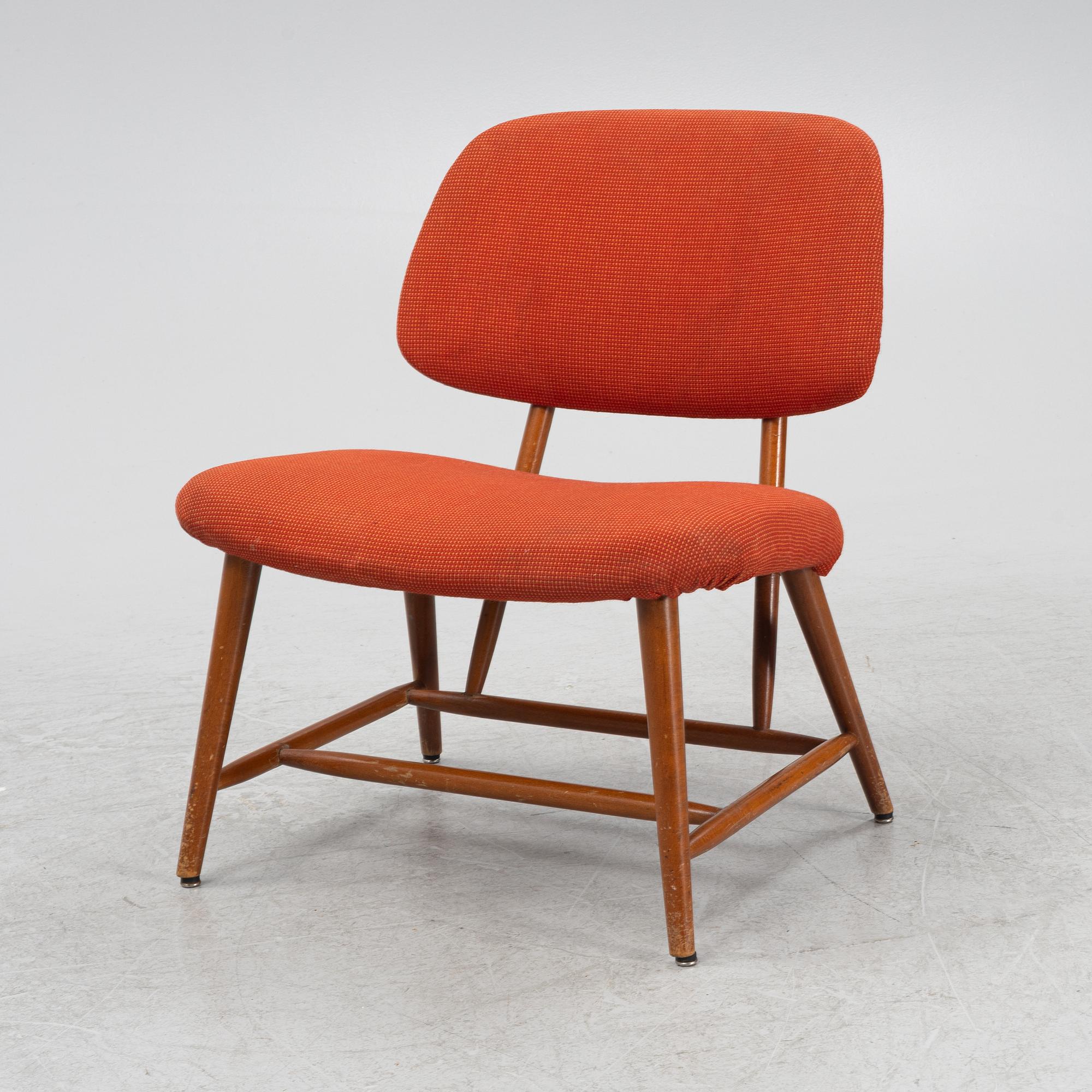 Alf Svensson, a 'Teve' easy chair, Studio Ljungs Industrier AB, Malmö, Bra Bohag, 1950's.
