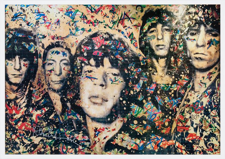 MR BRAINWASH, offset print, printed signature.