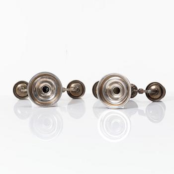 Kandelabrar, silver, ett par, Tetard Frères, Frankrike, omkring år 1900.