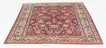 A semi-antique Nain Tuteshk carpet, ca 225 x 155 cm.