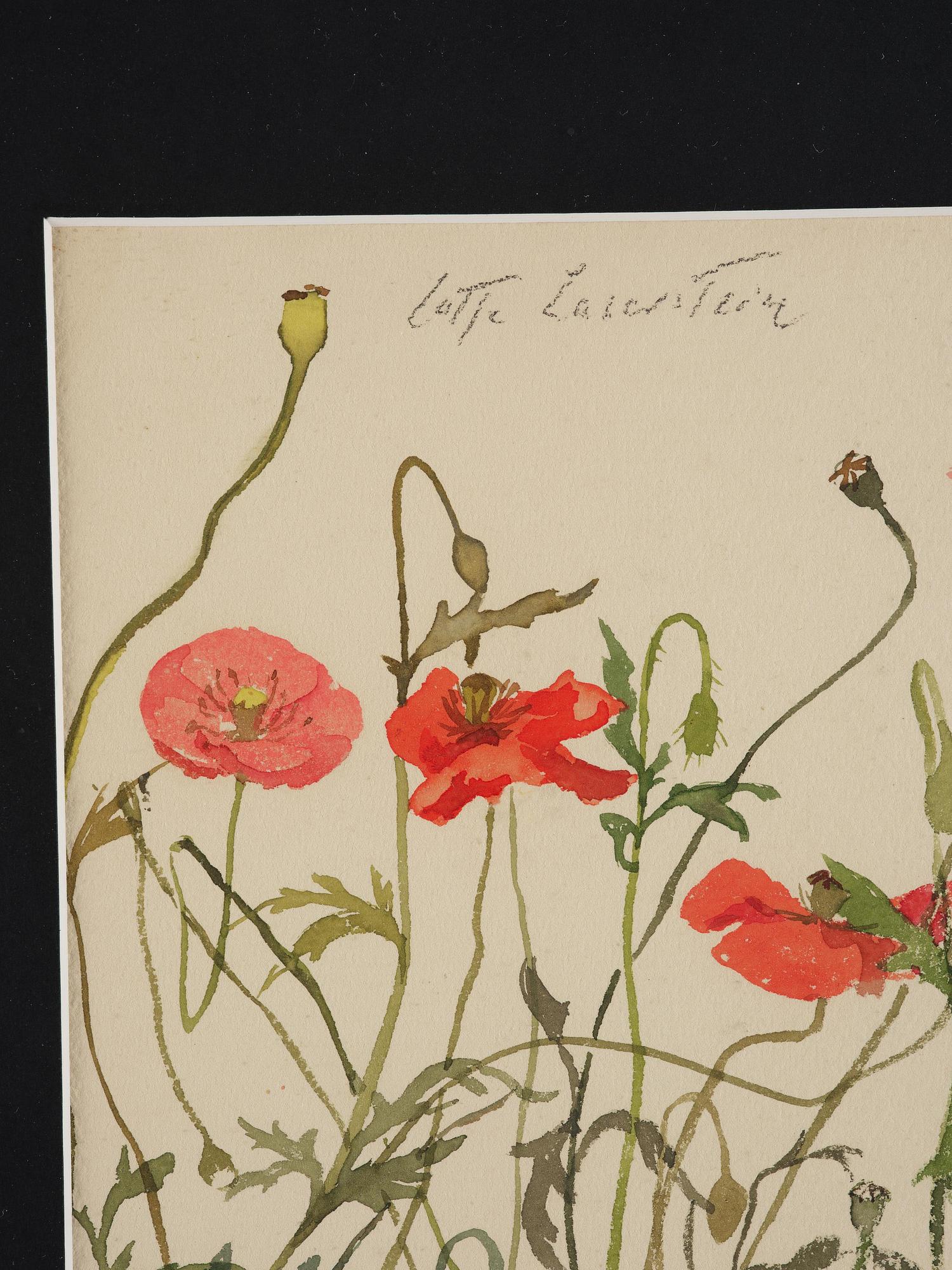 Lotte Laserstein, Blommor och knoppar.