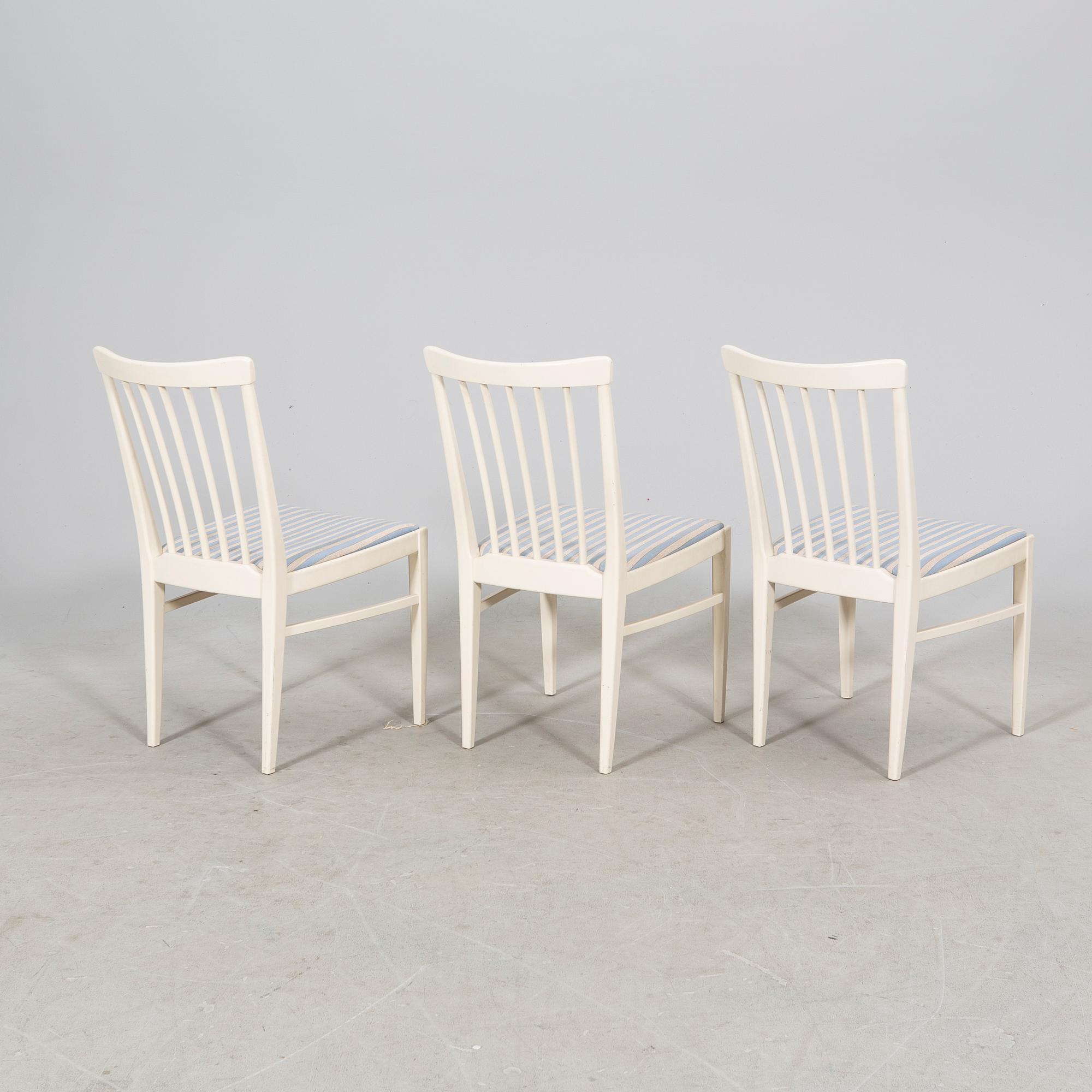 Carl Malmsten, matbord samt stolar 6 st "Herrgården" Bodafors senare delen av 1900-talet.