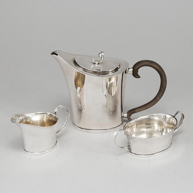ELIS BERGH, A silver coffee service from CG Hallberg, Stockholm, 1934-7.