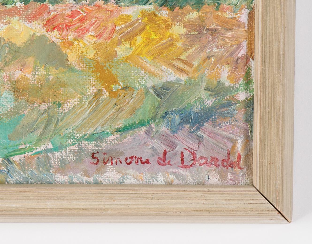 Simone de Dardel, signed. Oil on canvas.