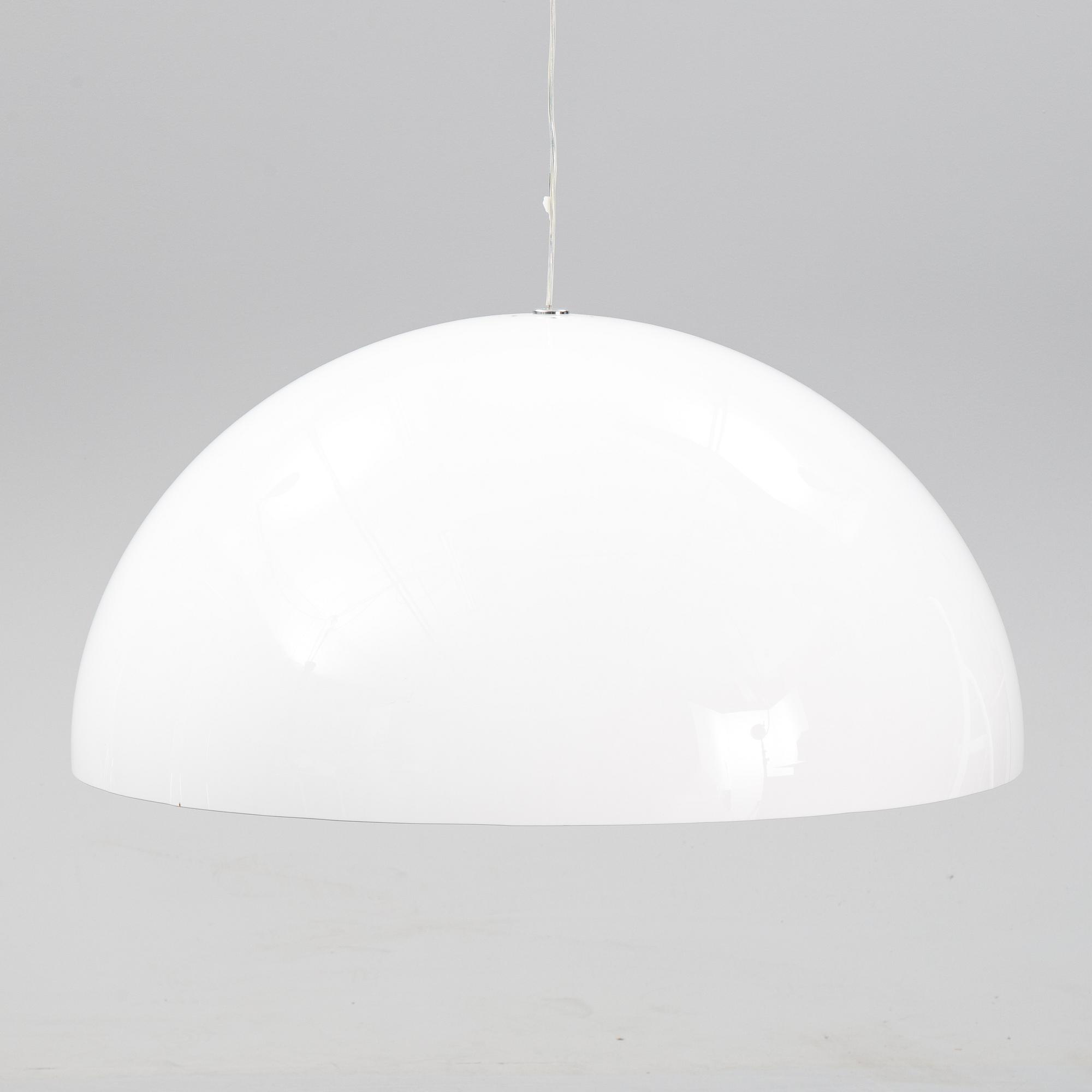 Vico Magistretti, taklampa, "Sonora" Oluce.