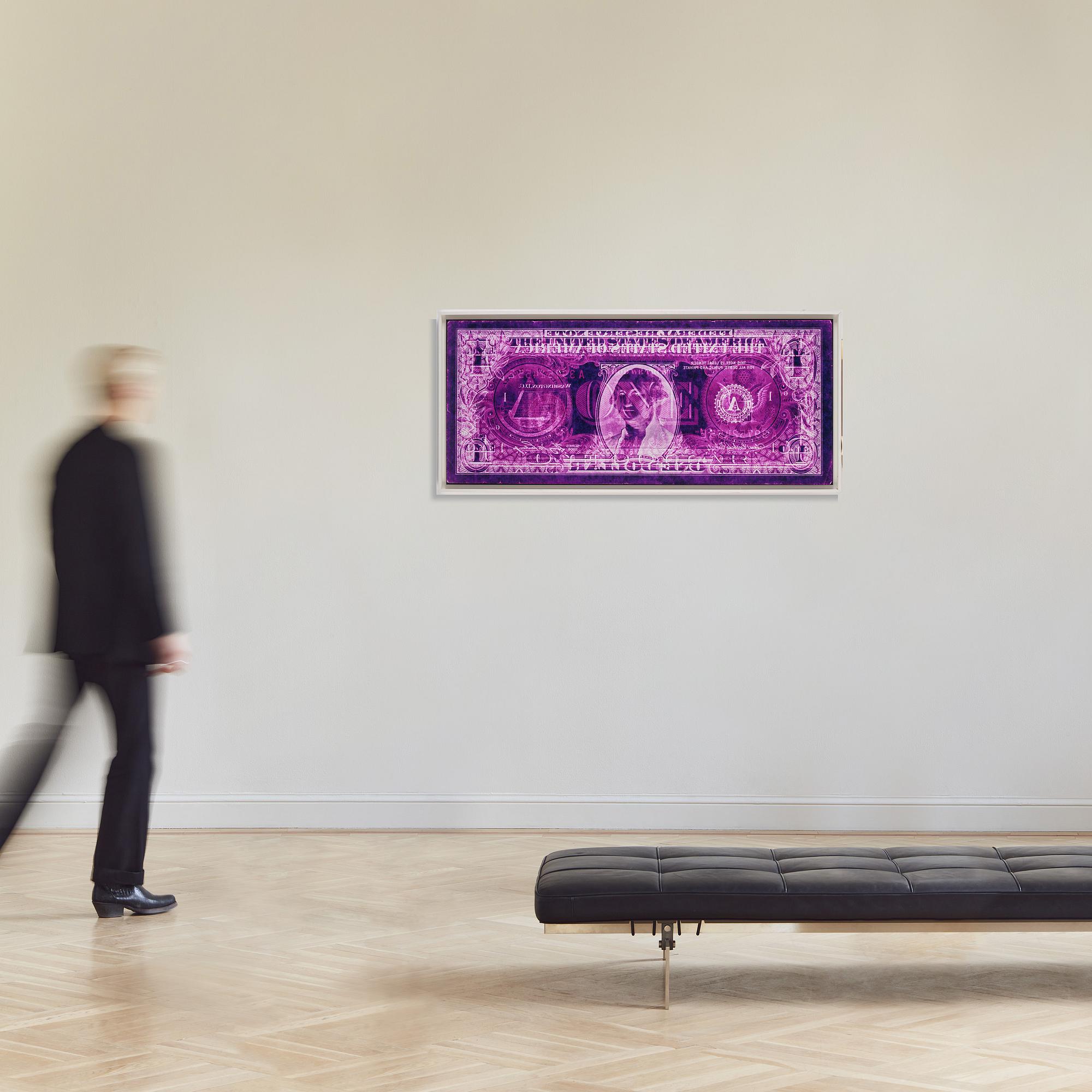 David LaChapelle, "Negative Currency: One Dollar Bill Used as Negative, New York 1990 - 2008".