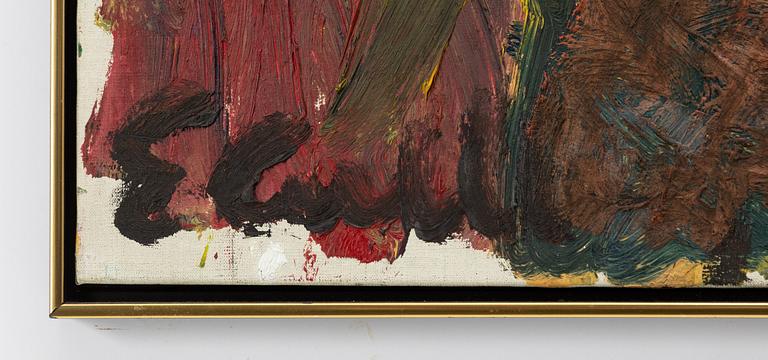 Erland Cullberg, Figure against green.