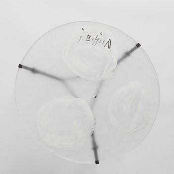 Jonas Bohlin, an "Art Against Aids" table, ed. 2/12, Pukebergs Glasbruk & Rolf Söderdal, post 1992.