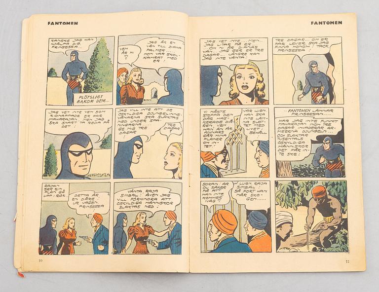 Serietidning, "Fantomen", nr 1, 1950.