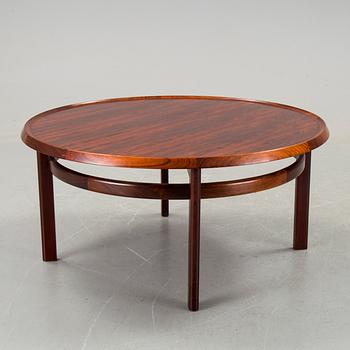 A Torbjörn Afdal rosewood sofa table from Haug Sniekkeri, Bruksbo, Norway, 1960's.
