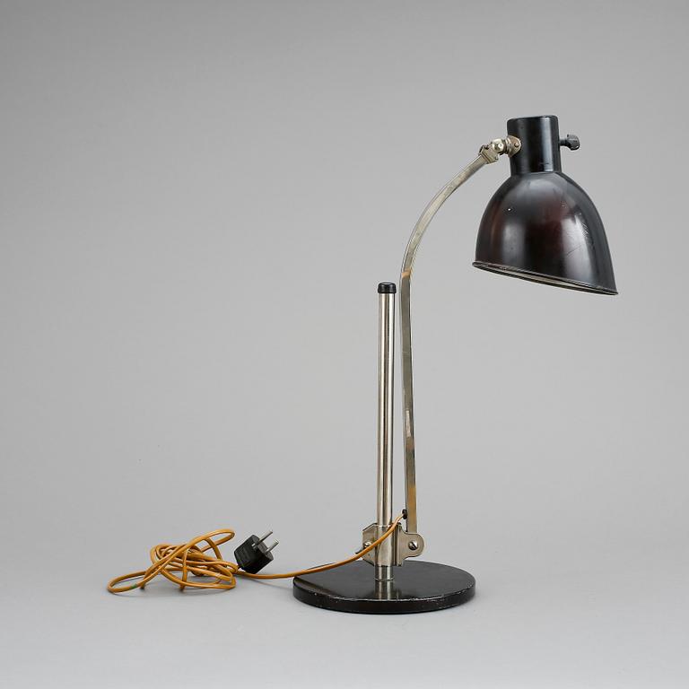 BORDSLAMPA, funkis, Hala, Tyskland, 1930-tal.