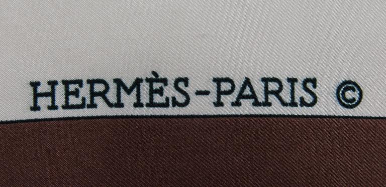 SCARF, "Chasse à Vol", Hermès.