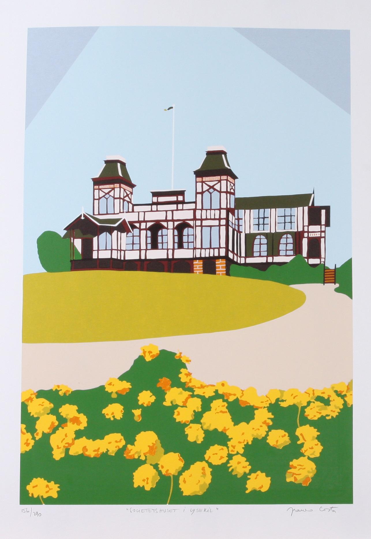 COSTA, JAVIER, färglitografi, sign o numr 156/290.