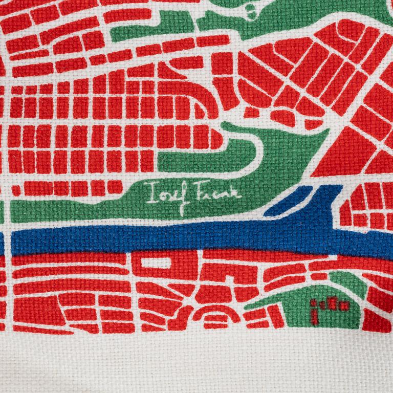 Josef Frank, gardiner, ett par, "Manhattan", Svenskt Tenn.