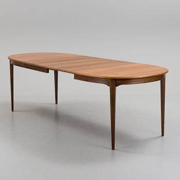 MATSALSBORD med STOLAR, fyra stycken, 1960-tal.